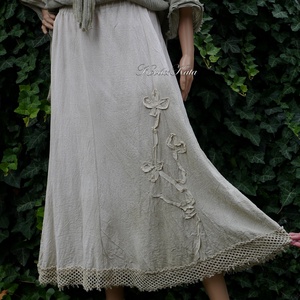ELLI - shabby chic vászonszoknya - ruha & divat - női ruha - szoknya - Meska.hu ELLI - shabby chic vászonszoknya - ruha & divat - női ruha - szoknya - Meska.hu