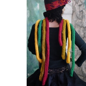 KUKAC-SÁL - kézzel kötött nyakmelegítő SZÍNEKBEN RENDELHETŐ!, Ruha & Divat, Sál, Sapka, Kendő, Sál, Kötés, MESKA