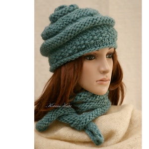 KUKAC-SÁL - kézzel kötött nyakmelegítő SZÍNEKBEN RENDELHETŐ! - ruha & divat - sál, sapka, kendő - sál - Meska.hu