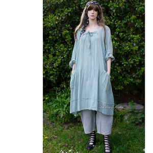 IBI-RUHA / jade - lagenlook design flapper ruha  - ruha & divat - női ruha - ruha - Meska.hu