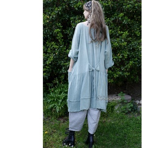 IBI-RUHA / jade - lagenlook design flapper ruha  - ruha & divat - női ruha - ruha - Meska.hu