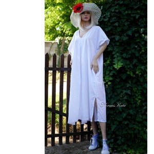 ELLA - lagenlook ingruha / puplin - ruha & divat - női ruha - ruha - Meska.hu
