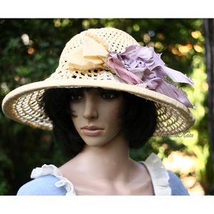 AUDREY - vintage stílusú horgolt harang kalap  - ruha & divat - sál, sapka, kendő - kalap - Meska.hu