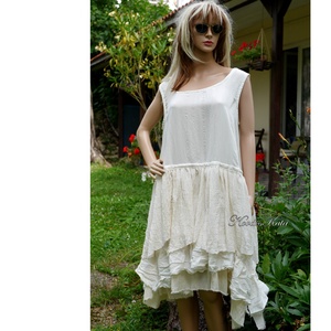TÜTÜRUHA - romantikus babydoll ruha - ruha & divat - női ruha - ruha - Meska.hu