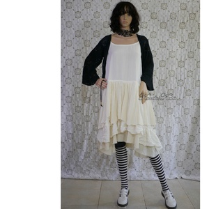 TÜTÜRUHA - romantikus babydoll ruha - ruha & divat - női ruha - ruha - Meska.hu