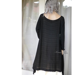 GÉSA-TUNIKA - jacquard jersey lagenlook tunika - ruha & divat - női ruha - ruha - Meska.hu