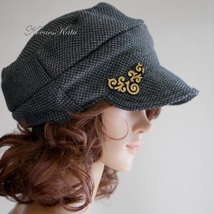 DERBY-SAPI / Firenze - trendi bohém gyapjú sapka  - ruha & divat - sál, sapka, kendő - sapka - Meska.hu