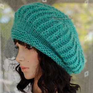 BORBÁLA / óceán - kézzel kötött design sapka - ruha & divat - sál, sapka, kendő - sapka - Meska.hu BORBÁLA / óceán - kézzel kötött design sapka - ruha & divat - sál, sapka, kendő - sapka - Meska.hu