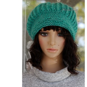 BORBÁLA / óceán - kézzel kötött design sapka - ruha & divat - sál, sapka, kendő - sapka - Meska.hu BORBÁLA / óceán - kézzel kötött design sapka - ruha & divat - sál, sapka, kendő - sapka - Meska.hu