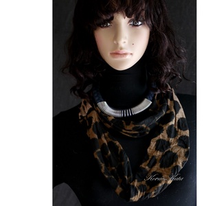 KASMÍR CSŐSÁL - finom kötött körsál, infinity - Meska.hu