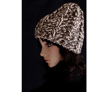 ETA CHUNKY - szuper-vastag kézzel kötött sapka  - ruha & divat - sál, sapka, kendő - sapka - Meska.hu
