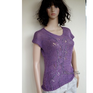 BARKA BabyAlpaca Silk - kézzel kötött exkluzív artsy-design pulóver / hanga KÉSZLETEN - ruha & divat - női ruha - pulóver - Meska.hu