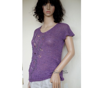 BARKA BabyAlpaca Silk - kézzel kötött exkluzív artsy-design pulóver / hanga KÉSZLETEN - ruha & divat - női ruha - pulóver - Meska.hu