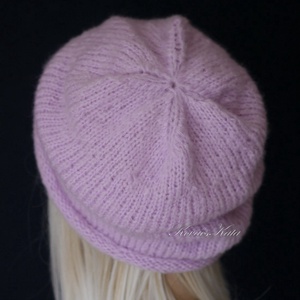 EPERKE BEANIE - trendi kézzel kötött kidmoher-akril sapka  - ruha & divat - sál, sapka, kendő - sapka - Meska.hu