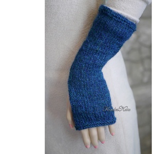 ALPACA LUX - exkluzív kézzel kötött alpaka-burett slouchy sapka / petrolkék - ruha & divat - sál, sapka, kendő - sapka - Meska.hu