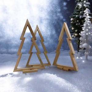 Fa fenyőfa dísz  - karácsony - adventi díszek - adventi asztaldísz - Meska.hu