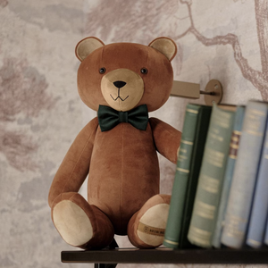Brum Bear  klasszikus barna, kézzel készített, sorszámozott prémium teddy maci  szép ajándék babaváróra, évfordulóra, Játék & Sport, Plüssállat & Játékfigura, Maci, Hímzés, Mindenmás, MESKA