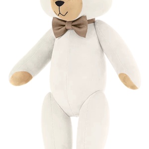 Brum Bear  fehér, kézzel készített, sorszámozott prémium teddy maci  szép ajándék lánybúcsúra, babaváróra, évfordulóra - játék & sport - plüssállat & játékfigura - maci - Meska.hu