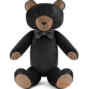 Brum Bear  fekete, kézzel készített, sorszámozott prémium teddy maci  egyedi ajándék, legénybúcsúra, évfordulóra, Játék & Sport, Plüssállat & Játékfigura, Maci, , MESKA