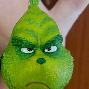 Grinch Karácsonyfa dísz. - karácsony - karácsonyi lakásdekoráció - karácsonyfadíszek - Meska.hu