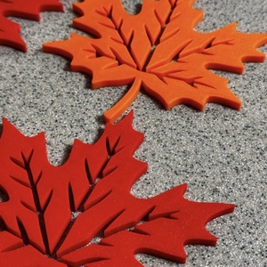 Falevél alakú,poháralátét. - otthon & életmód - konyhafelszerelés, tálalás - tálalás - tányér- és poháralátét - Meska.hu