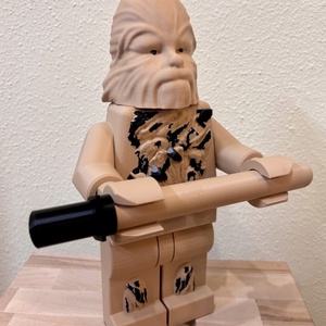 Star Wars Csubakka,wc-papír tartó., Otthon & Életmód, Fürdőszoba, Fürdőszobai dekoráció, Festett tárgyak, Újrahasznosított alapanyagból készült termékek, MESKA