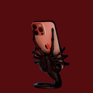 Alien,telefontartó. - táska & tok - pénztárca & más tok - telefontok - Meska.hu