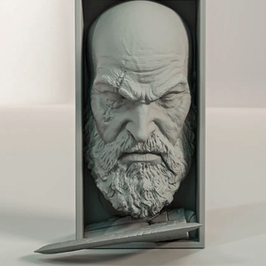 Könyv támasz,Good Of War-os. - otthon & életmód - dekoráció - asztal és polc dekoráció - könyvtámasz - Meska.hu