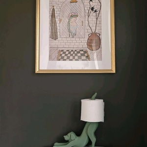 Kutyusos wc-papír tartó. - otthon & életmód - fürdőszoba - fürdőszobai dekoráció - Meska.hu