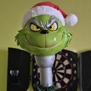 Grincses,csúcsdísz. - karácsony - karácsonyi lakásdekoráció - karácsonyfadíszek - Meska.hu