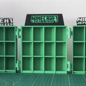 Minecraft,Kinder joy tartó. - Meska.hu