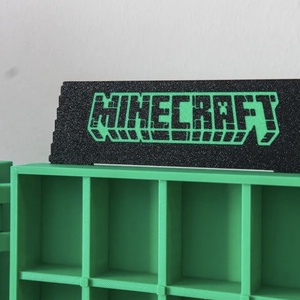 Minecraft,Kinder joy tartó. - otthon & életmód - dekoráció - asztal és polc dekoráció - asztaldísz - Meska.hu