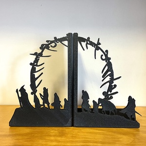 3D nyomtatott Gyűrűk Ura könyvtámasz - Meska.hu