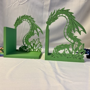 Sárkányos könyvtámasz 3D nyomtatott, Otthon & Életmód, Dekoráció, Asztal és polc dekoráció, Könyvtámasz, Mindenmás, MESKA