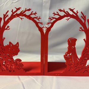 Az elveszett lány könyvtámasz � mesei 3D nyomtatott könyvtartó, Otthon & Életmód, Dekoráció, Asztal és polc dekoráció, Könyvtámasz, Mindenmás, MESKA