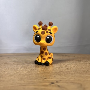 Dotty, a 3D nyomtatott zsiráf figura - játék & sport - plüssállat & játékfigura - zsiráf - Meska.hu