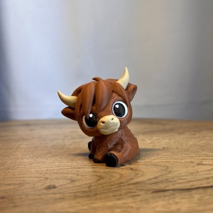 Joseph, a 3D nyomtatott Skót felföldi marha figura - Meska.hu