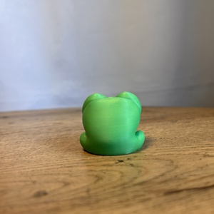Moss, a 3D nyomtatott béka figura - baba - mama - baba ágynemű - babatakaró, gyerek pléd - Meska.hu