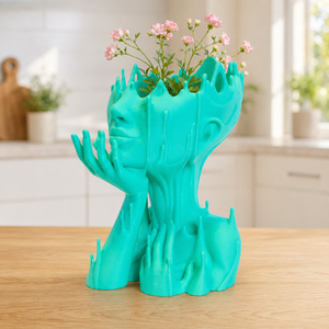 3D nyomtatott virágtartó - kaspó - Meska.hu