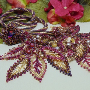  Kayla Lariat romantikus nyaklánc - ékszer - nyaklánc - hosszú nyaklánc - Meska.hu