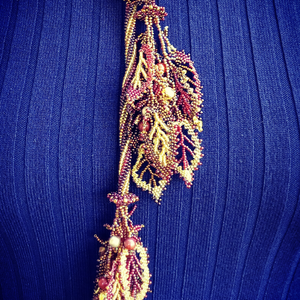  Kayla Lariat romantikus nyaklánc - ékszer - nyaklánc - hosszú nyaklánc - Meska.hu