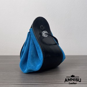 2in1 szütyő és kockatálca - natúr - sötétkék - játék & sport - táblajáték és kártyajáték - társasjátékok - dobókocka - Meska.hu