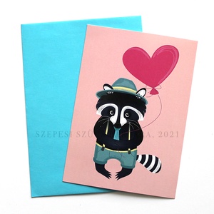 I love you! - Képeslap borítékkal (A/6), Otthon & Életmód, Papír, írószer, Képeslap, üdvözlőlap, Fotó, grafika, rajz, illusztráció, MESKA