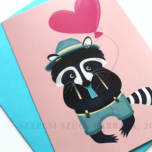 I love you! - Képeslap borítékkal (A/6) - otthon & életmód - papír, írószer - Meska.hu