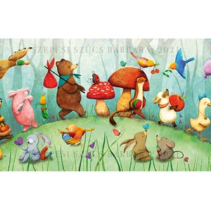 Állatok - Print  - Meska.hu