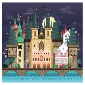 Prága - Print (Digitális) - otthon & életmód - dekoráció - kép & falikép - kép & falikép - Meska.hu