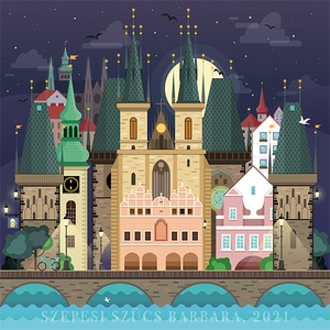 Prága - Print (Digitális), Otthon & Életmód, Dekoráció, Kép & Falikép, Művészi nyomat, Fotó, grafika, rajz, illusztráció, MESKA