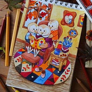 Esti mese - Print  - otthon & életmód - babaszoba, gyerekszoba - babaszoba kép - Meska.hu