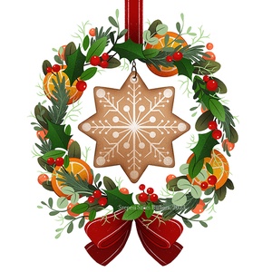 Áldott Karácsonyt! - Print , Karácsony, Karácsonyi lakásdekoráció, Karácsonyi lakásdíszek, Fotó, grafika, rajz, illusztráció, MESKA