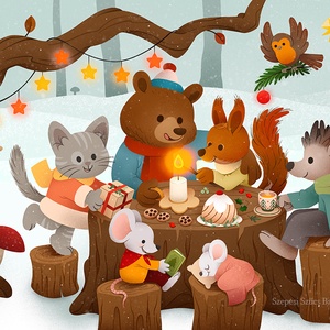 Advent varázsa - Print , Karácsony, Karácsonyi lakásdekoráció, Karácsonyi lakásdíszek, Fotó, grafika, rajz, illusztráció, MESKA